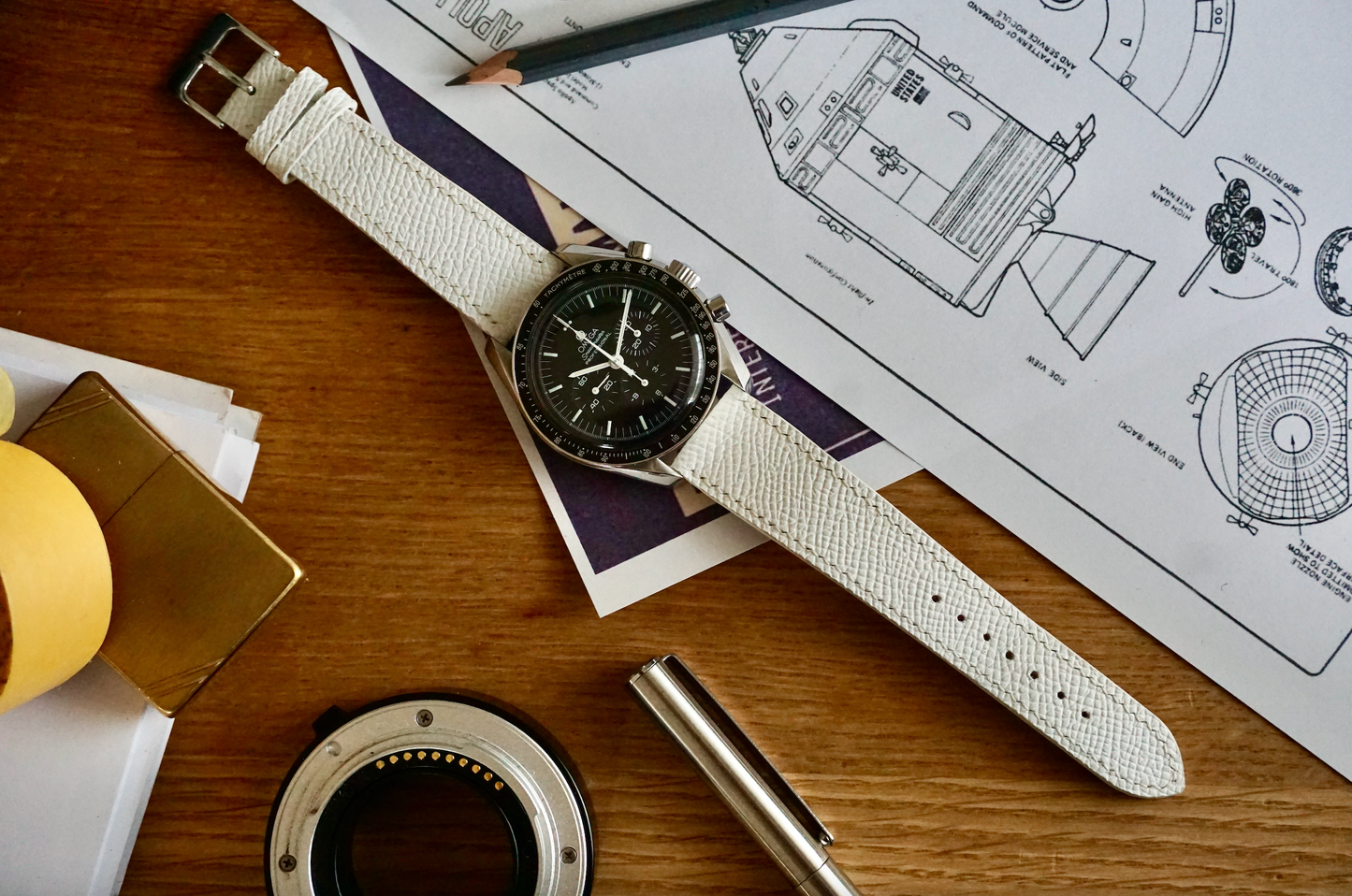 "The White one" Watch strap