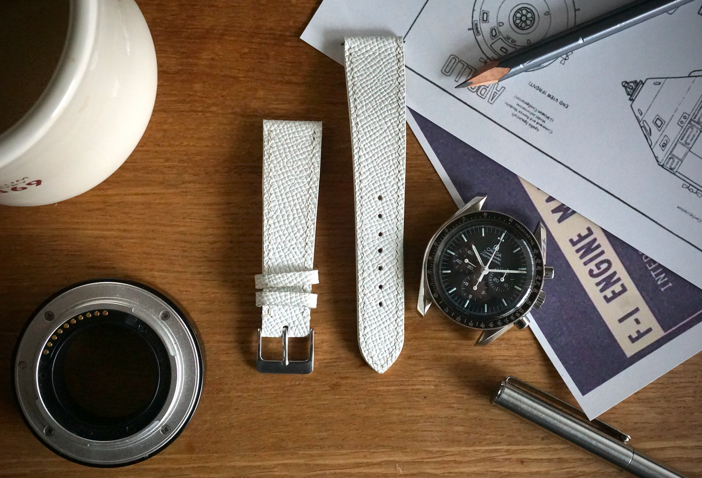 "The White one" Watch strap