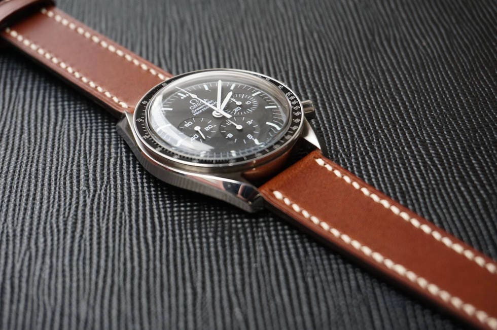 Brown Buttero watch strap