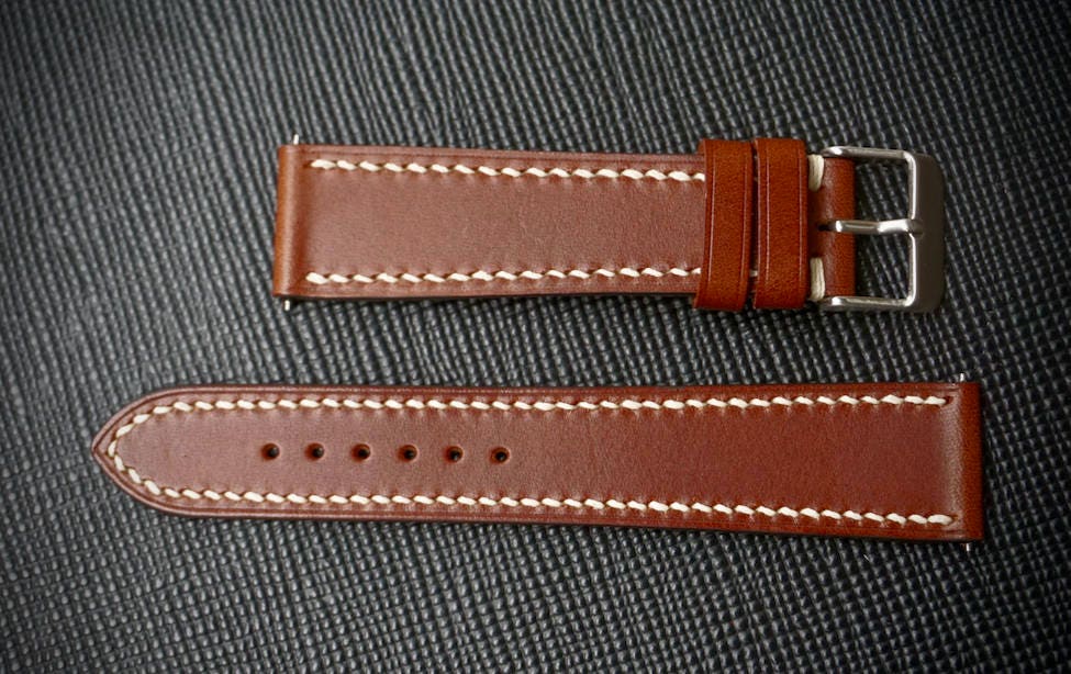 Brown Buttero watch strap