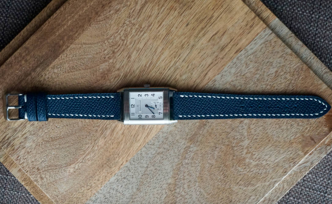 Epsom in Navy blue watch strap