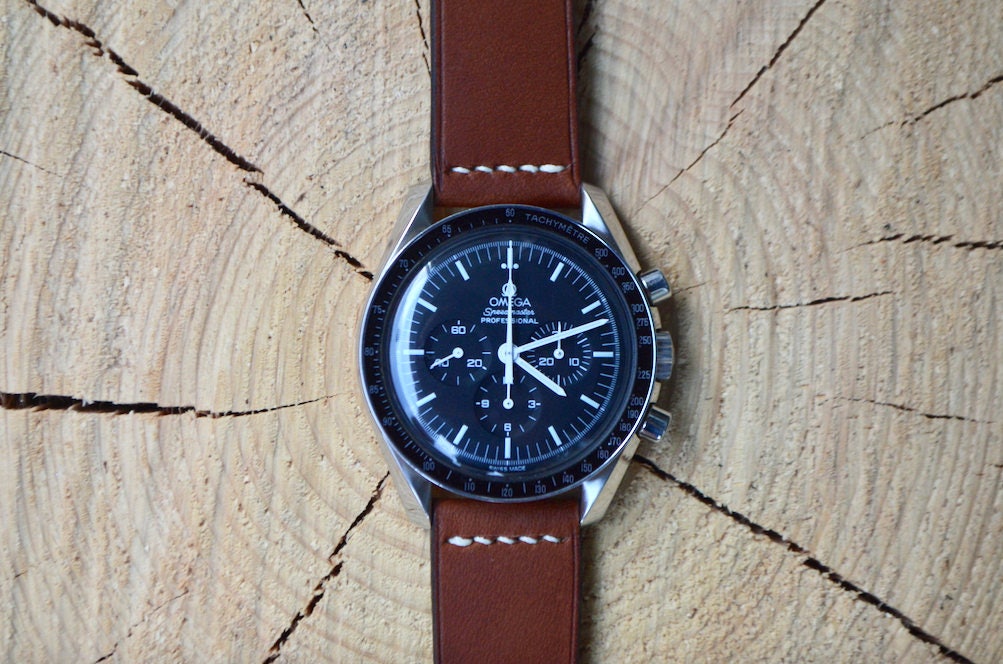 Two stitch suportlo watch strap