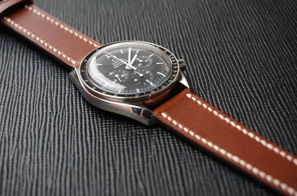 Italian Buttero with square end watch strap