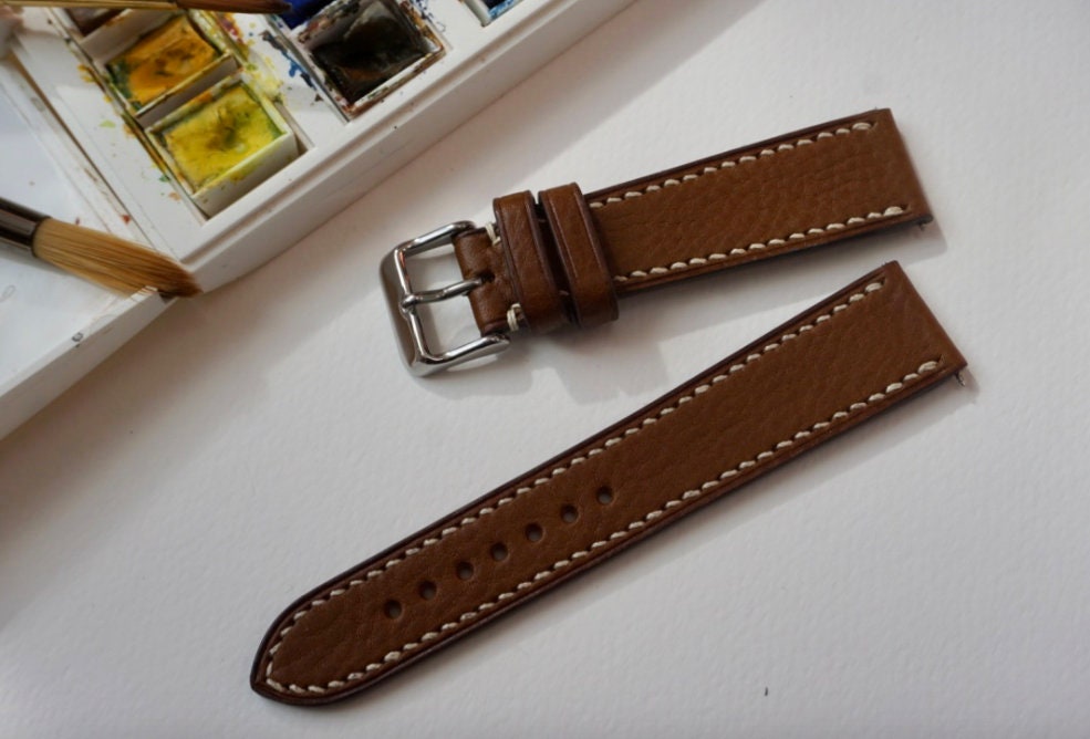 Whiskey Minerva box watch strap