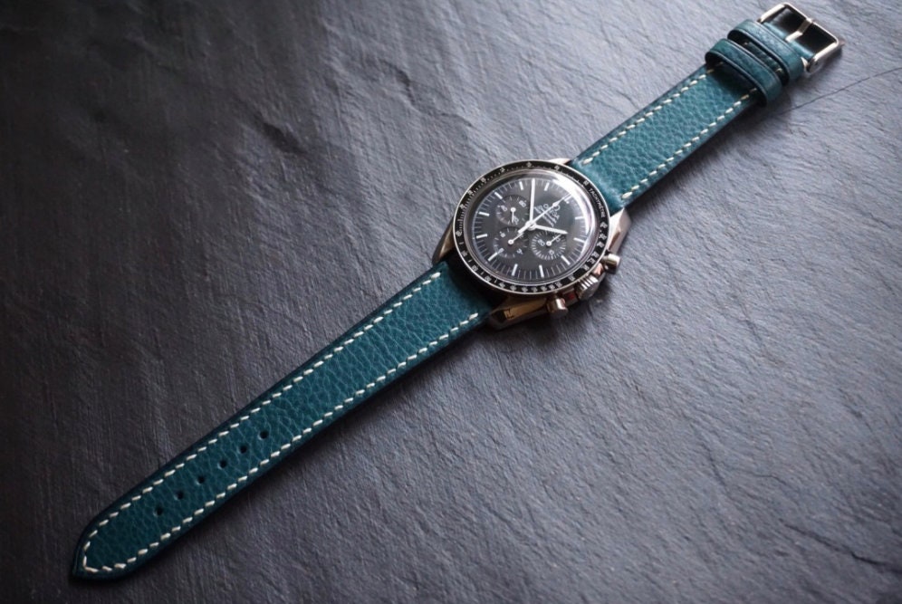 Ortensia in Minerva box watch strap