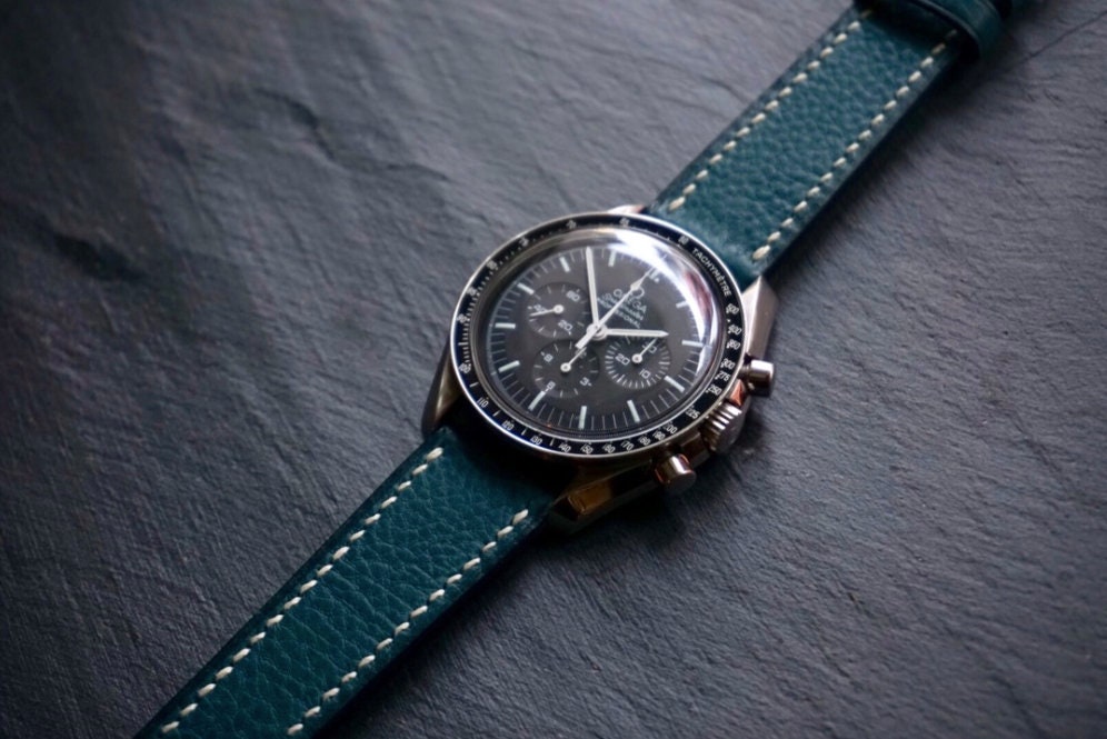 Ortensia in Minerva box watch strap