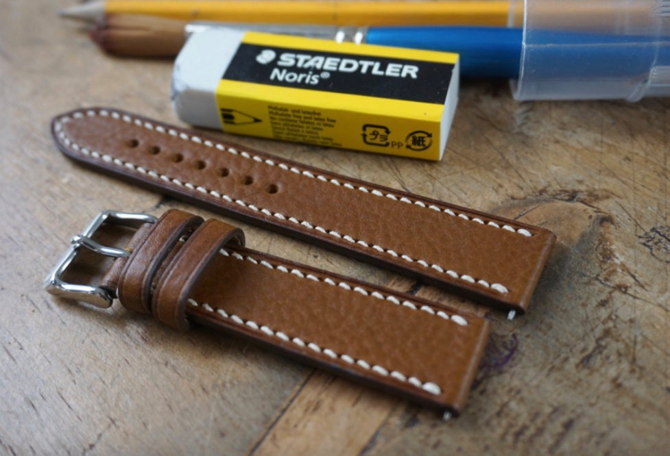 Whiskey Minerva box watch strap