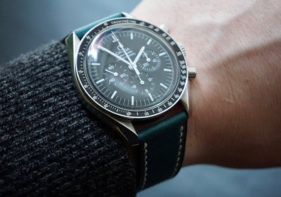 Ortensia in Minerva box watch strap