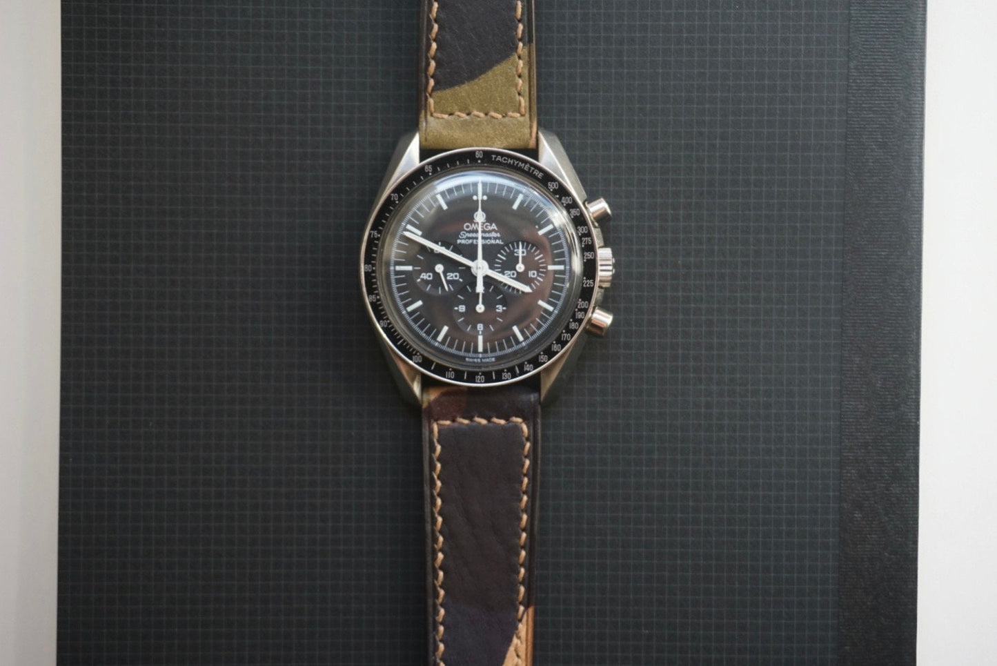 Camouflage watch strap