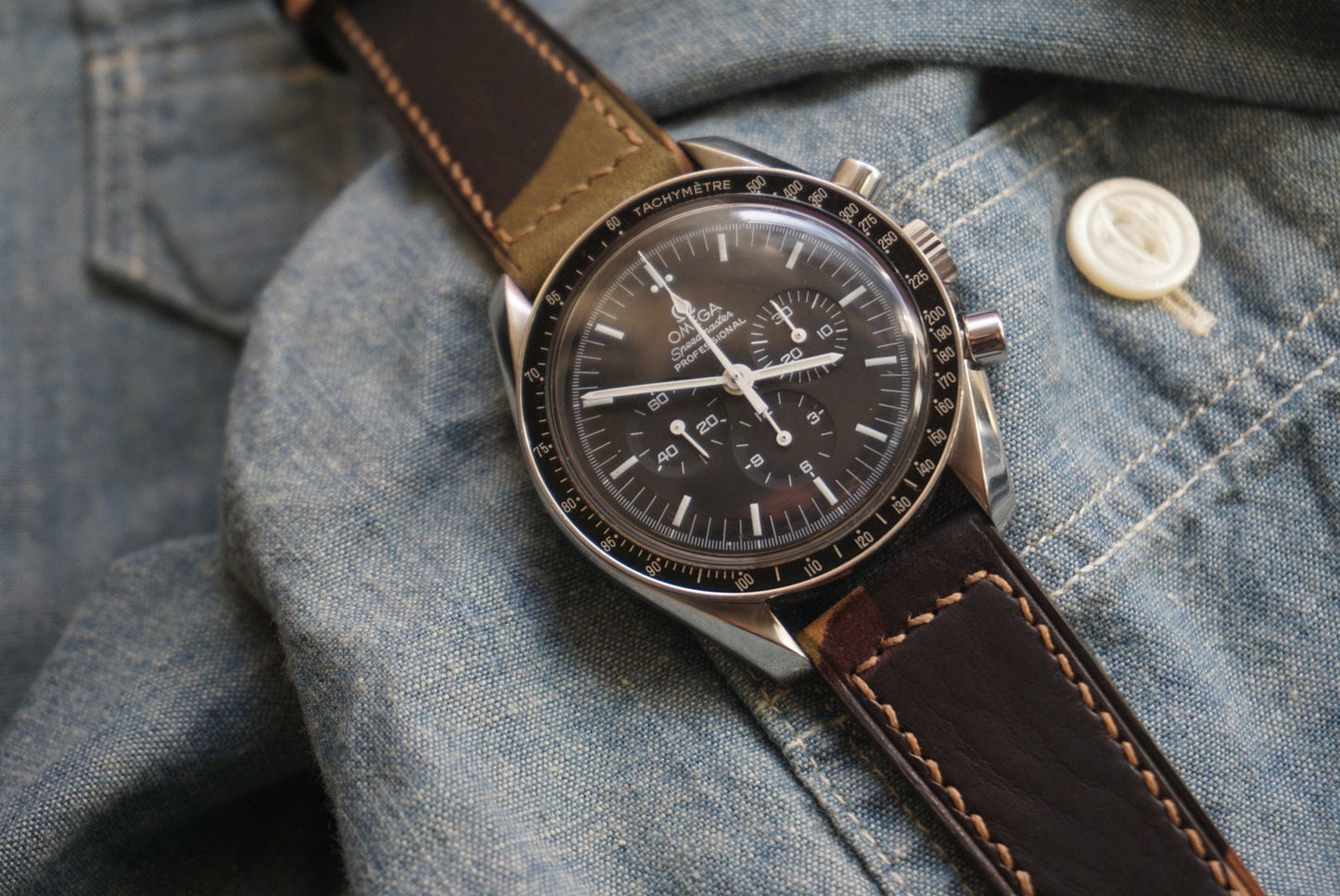 Camouflage watch strap