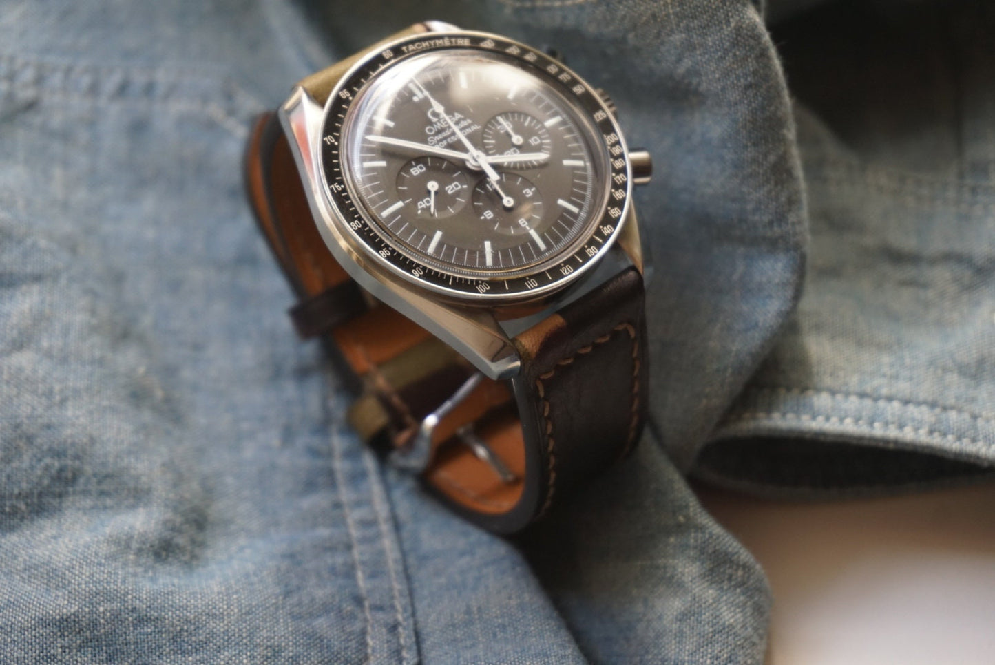 Camouflage watch strap