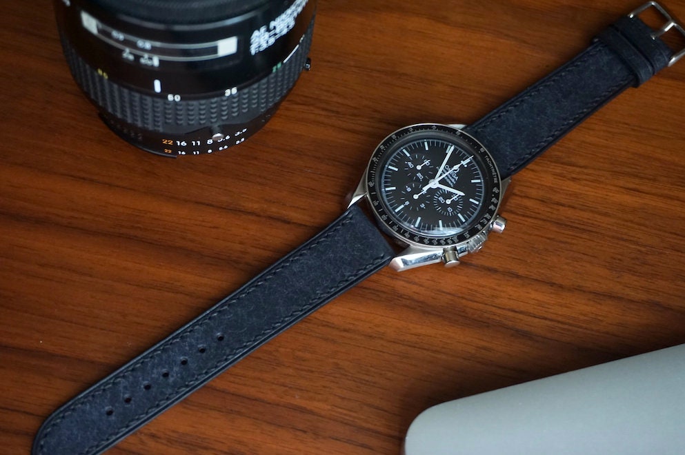 Navy black Pueblo watch strap