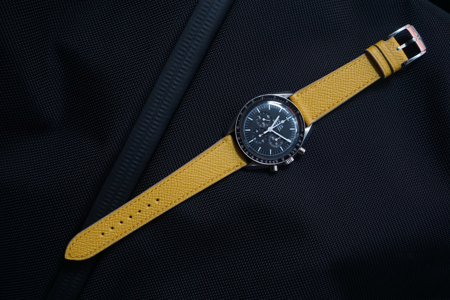 Epsom in Yellow watch strap