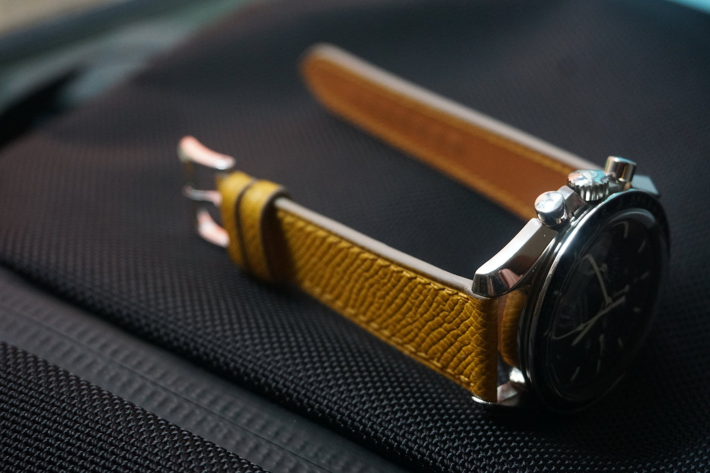 Epsom in Yellow watch strap