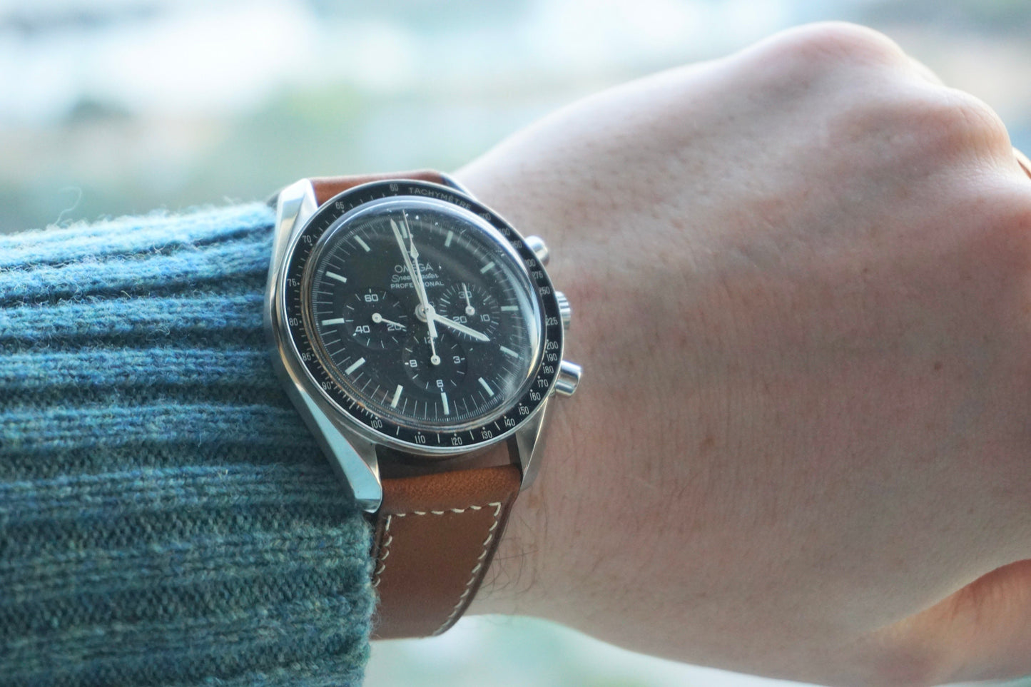 Gold Baranil / Barenia watch strap