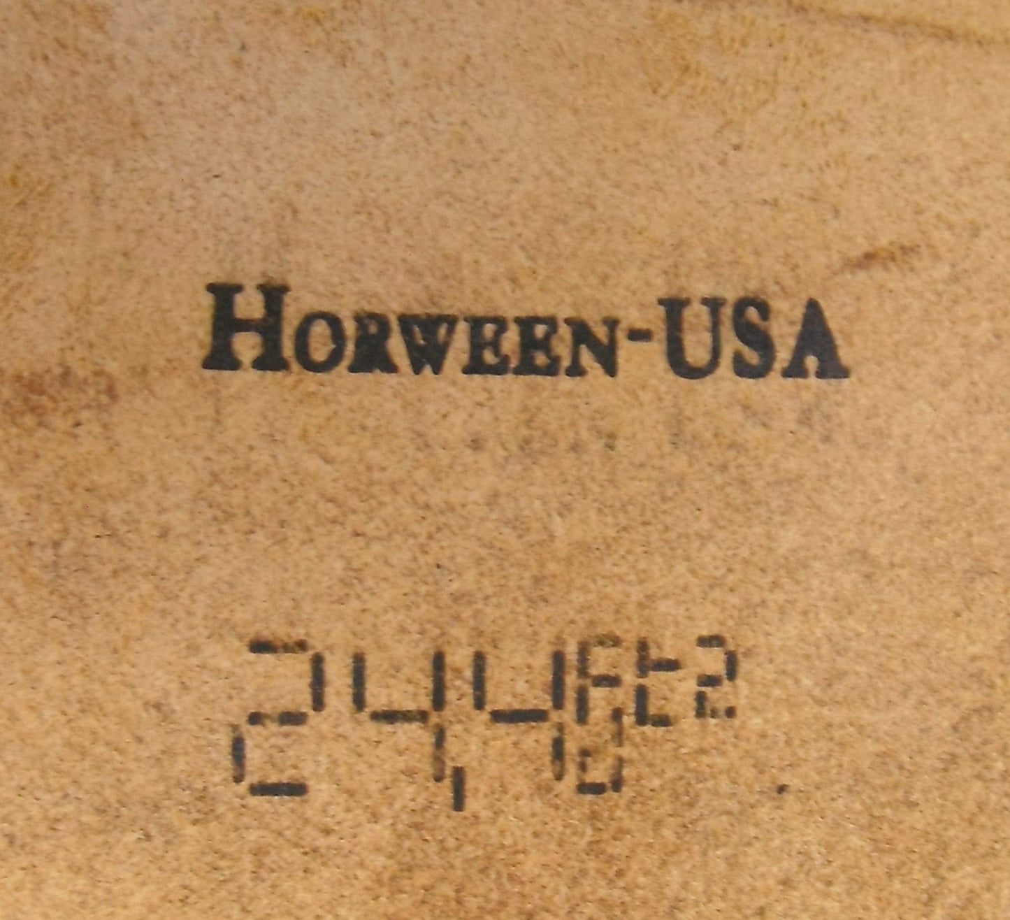 Two stitch no.8 Horween Chromexcel watch strap