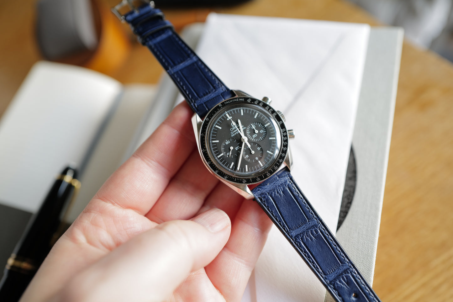 Royal Blue Croc strap