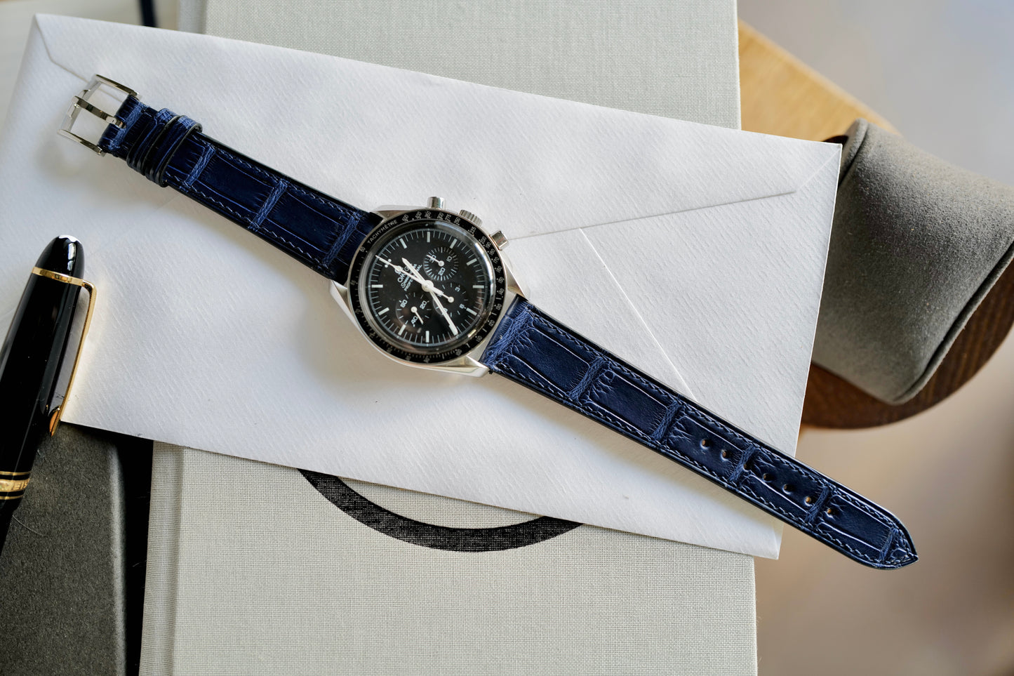 Royal Blue Croc strap