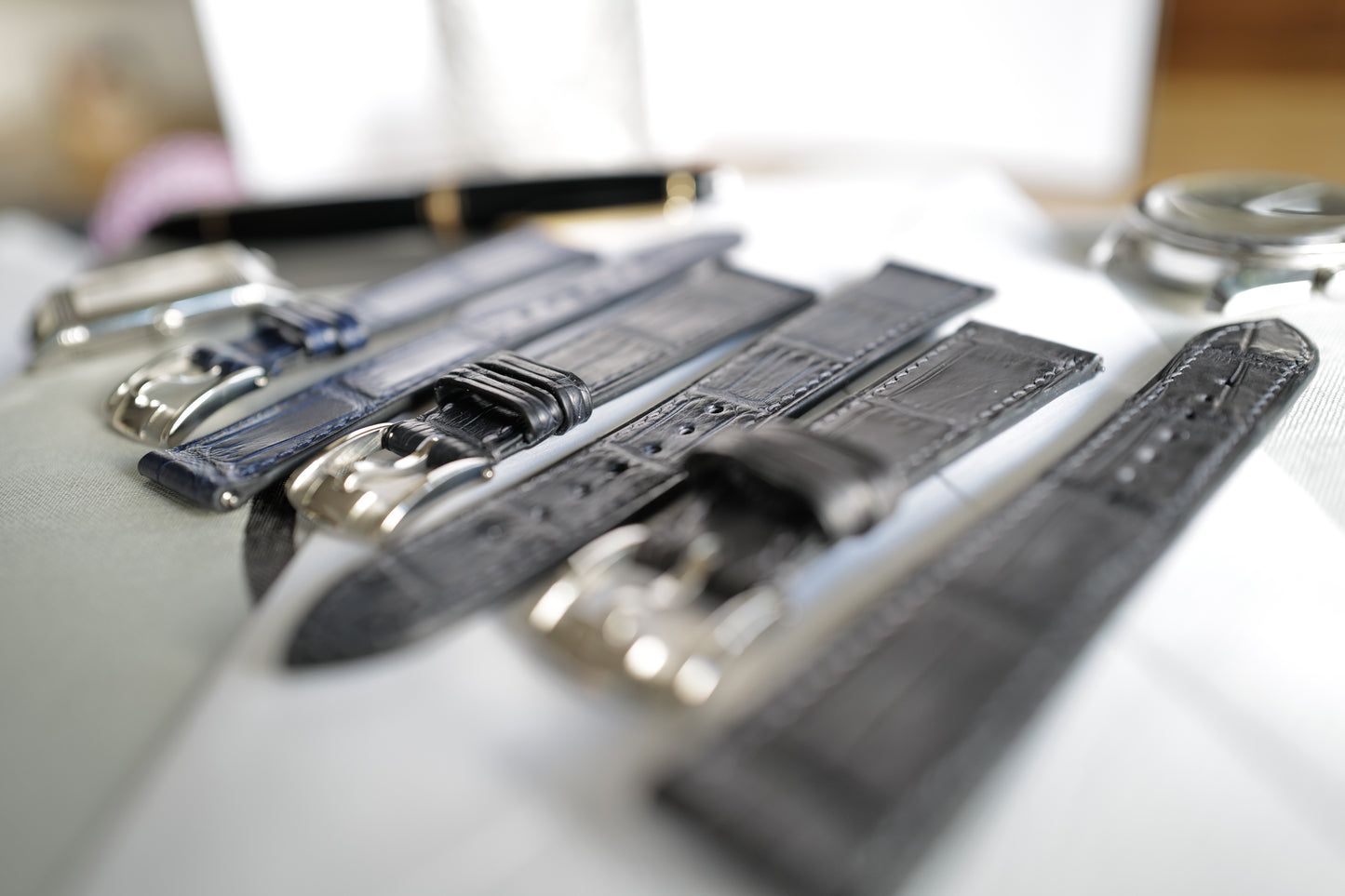 Royal Blue Croc strap