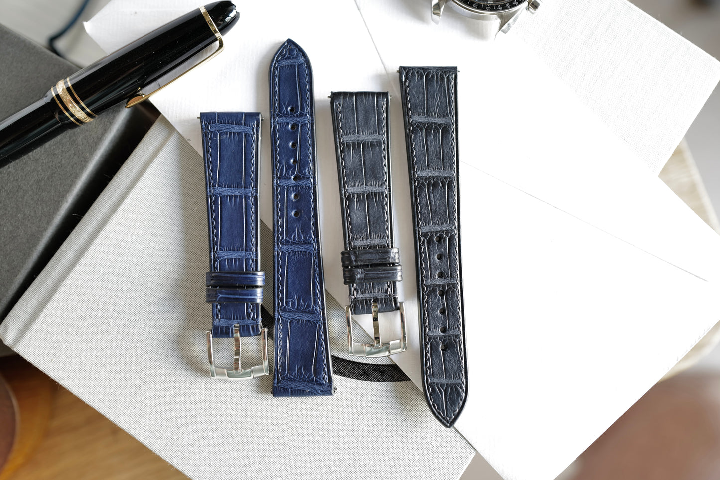 Royal Blue Croc strap