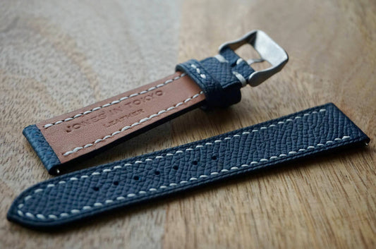 Epsom in Navy blue watch strap