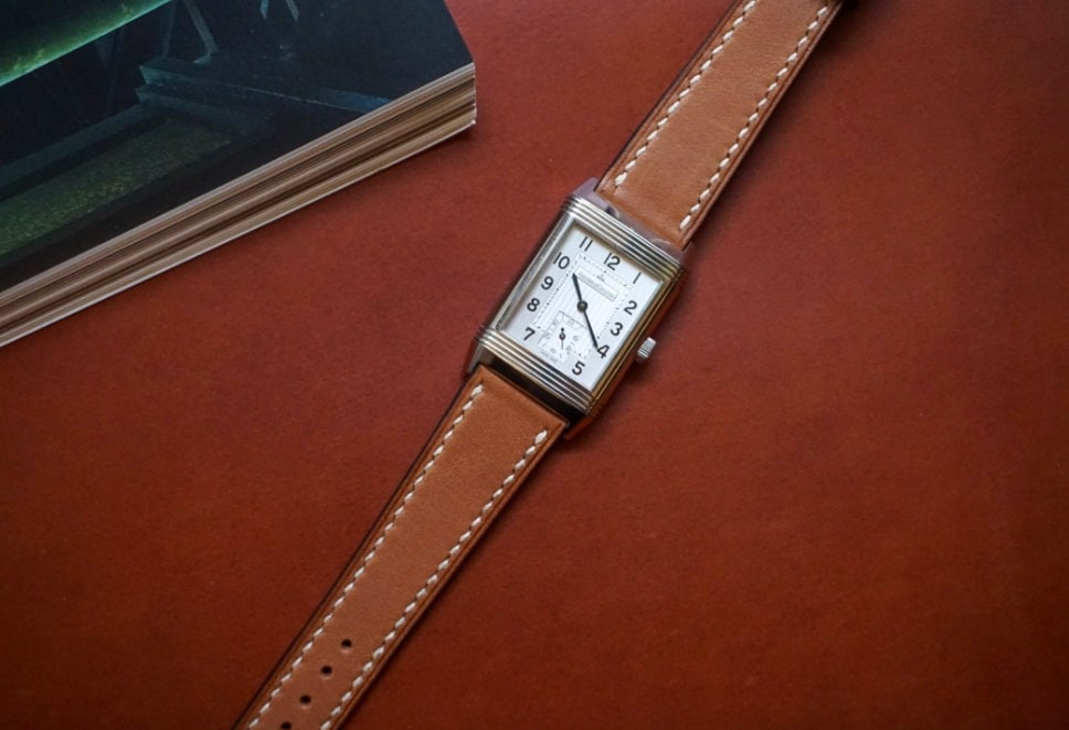 Baranil/ Barenia leather watch strap