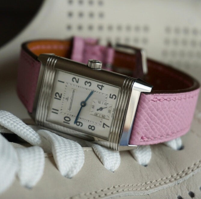 Epsom in Pink watch strap