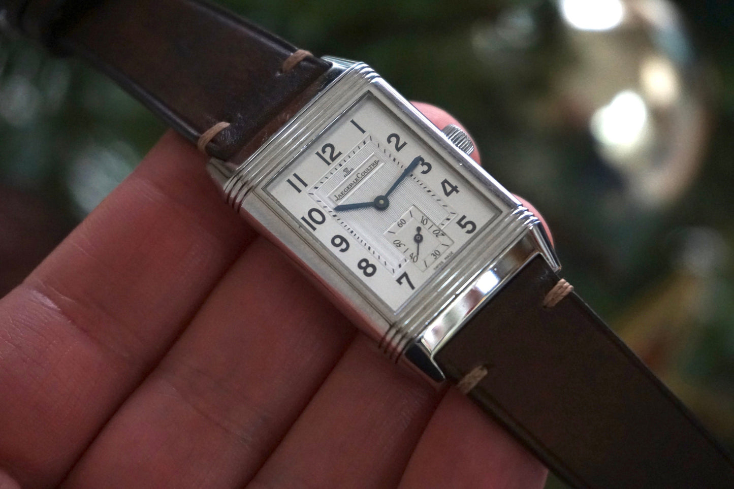 Museum calf leather watch strap