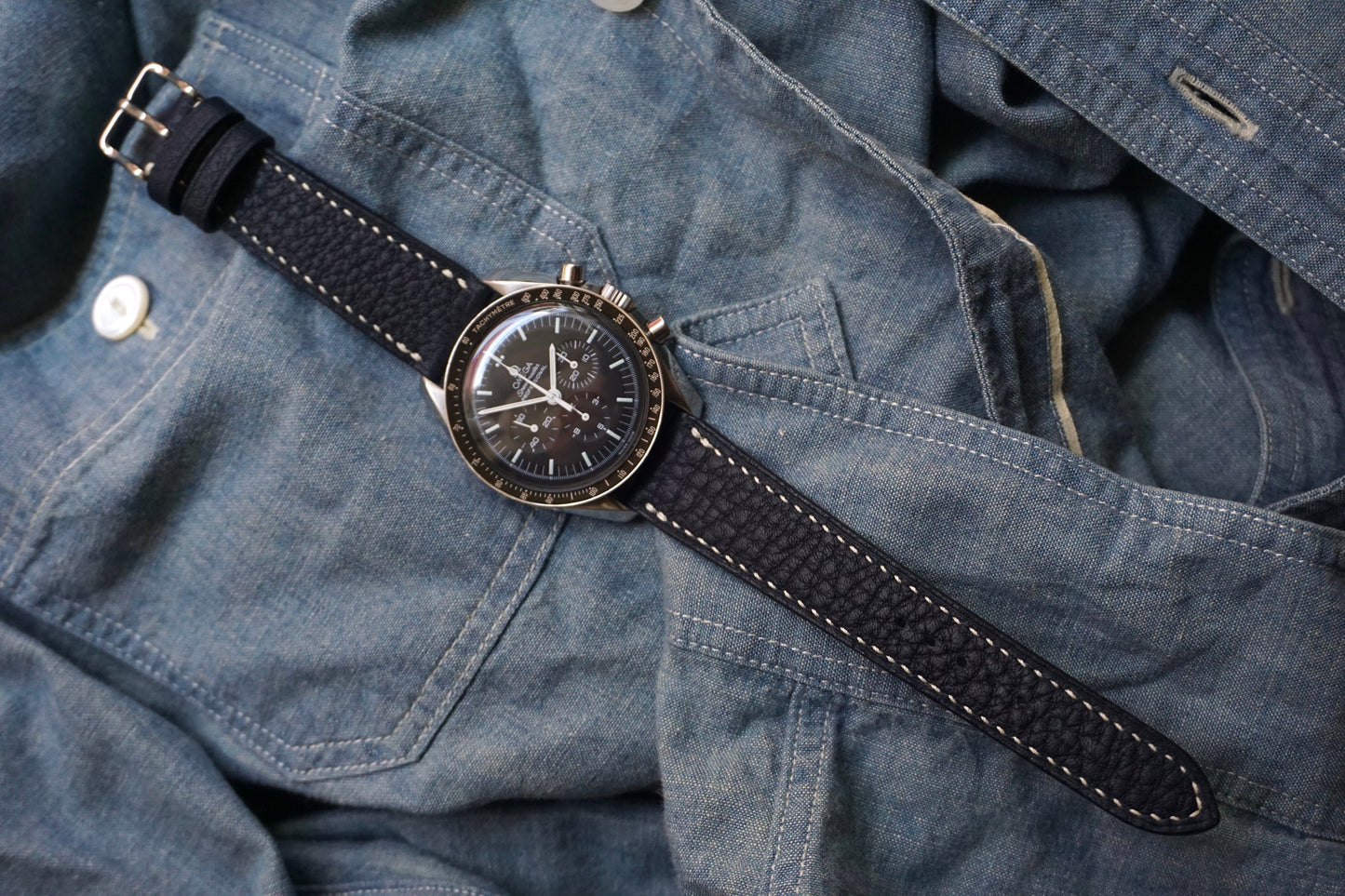 Navy Negonda watch strap
