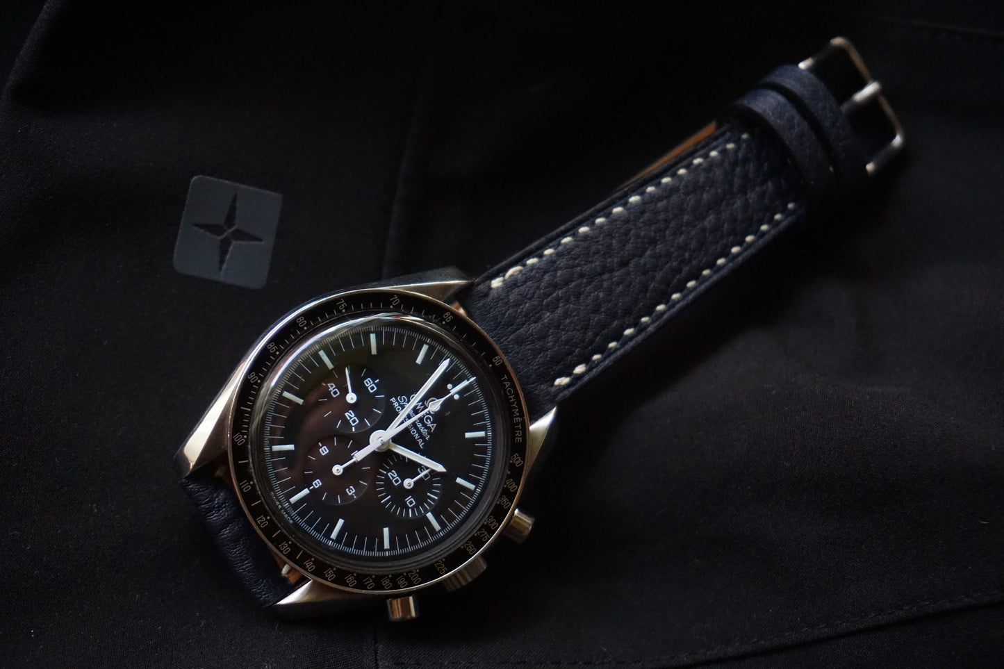 Navy Negonda watch strap