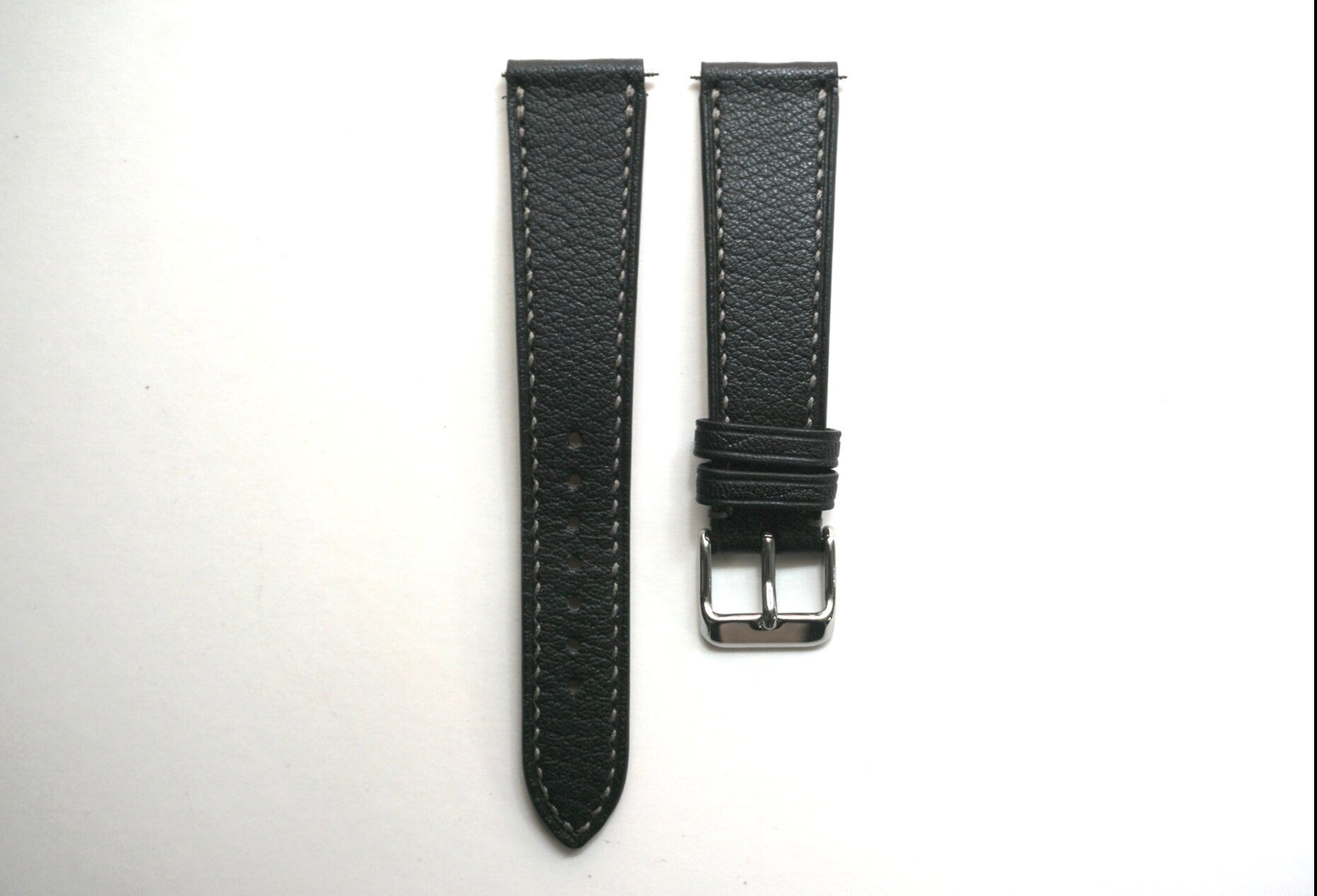 Sully Strap Black Chevre Sully watch strap – JonesinTokyo